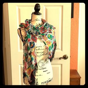 VB Scarf in Cuban Stamps